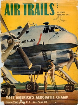 Air Trails February 1951