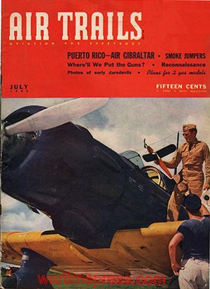 Air Trails July 1940