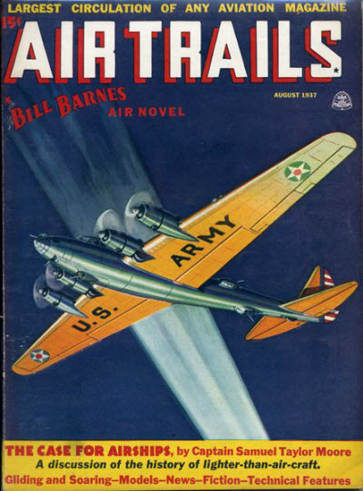 Air Trails August 1937