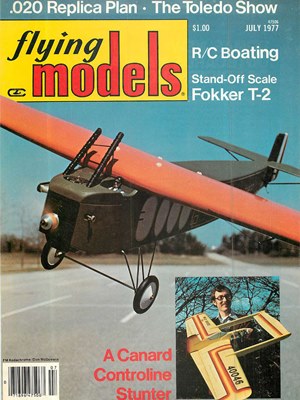 Flying Models July 1977