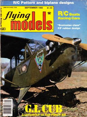 Flying Models September 1982