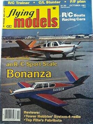 Flying Models October 1981