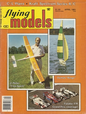 Flying Models April 1981