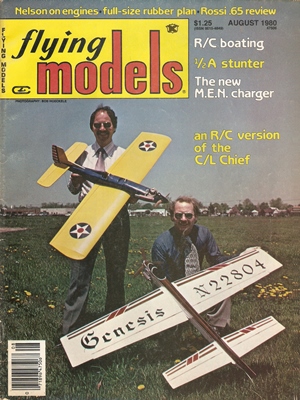 Flying Models August 1980