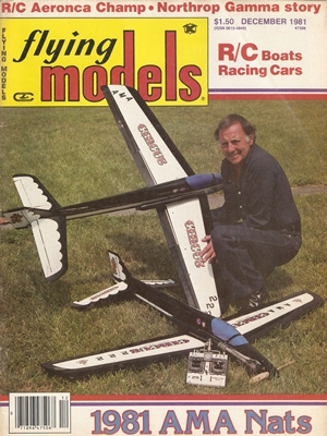 Flying Models December 1981