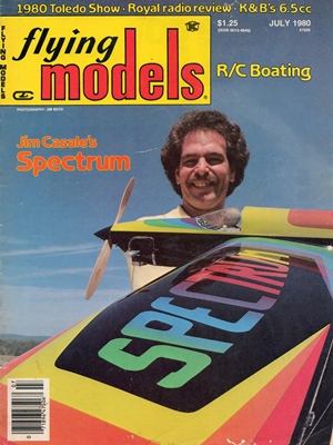 Flying Models July 1980
