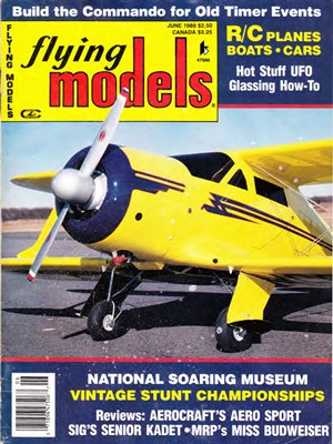 Flying Models June 1989
