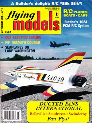 Flying Models March 1989