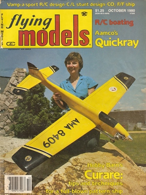 Flying Models October 1980