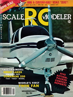 Scale RC Modeler April 1980
