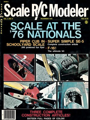 Scale R/C Modeler December 1976