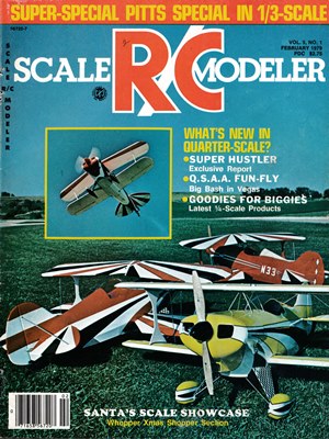Scale RC Modeler February 1979