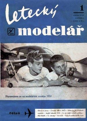 Letecky Modelar January 1950