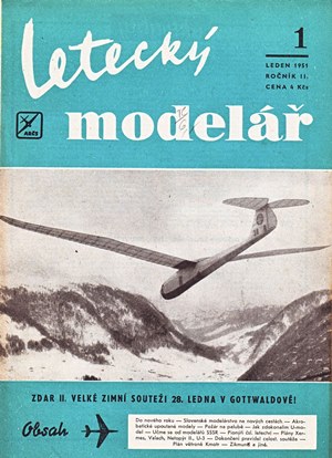 Letecky Modelar January 1951
