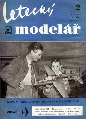 Letecky Modelar February 1950