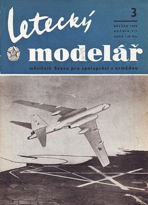 Letecky Modelar  March 1956