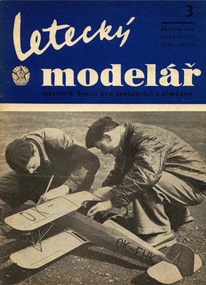 Letecky Modelar  March 1957