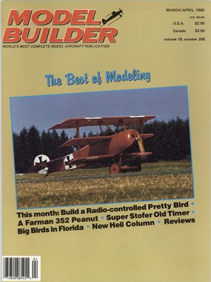 Model Builder March - April 1989