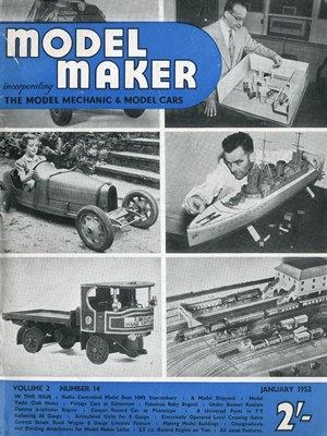 Model Maker January 1952