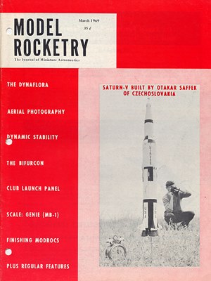 Model Rocketry March 1969
