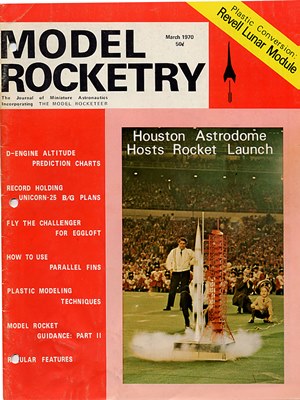 Model Rocketry March 1970