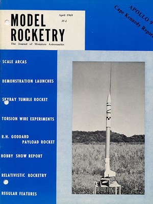 Model Rocketry April 1969