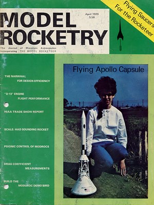 Model Rocketry April 1970