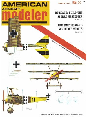 American Aircraft Modeler March 1968