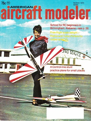 American Aircraft Modeler March 1972