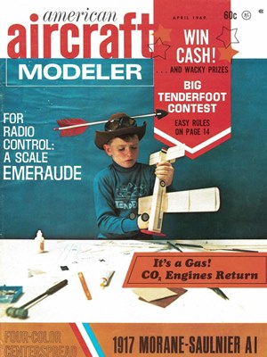 American Aircraft Modeler April 1969