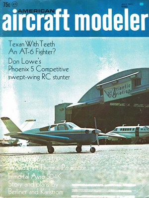 American Aircraft Modeler July 1971