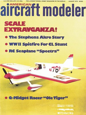 American Aircraft Modeler August 1973