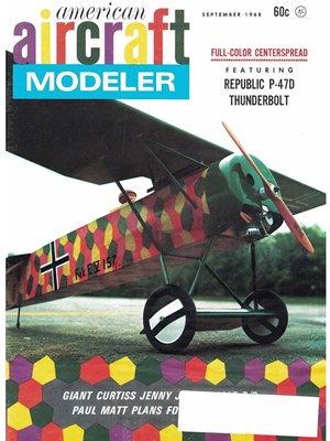 American Aircraft Modeler September 1968