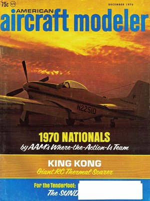 American Aircraft Modeler December 1970
