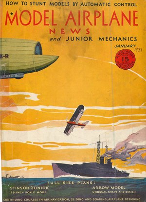 Model Airplane News January 1931