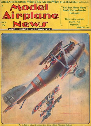 Model Airplane News March 1931