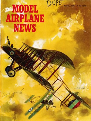 Model Airplane News March 1964