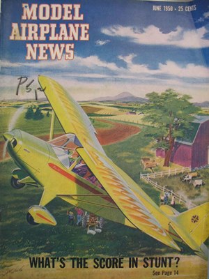 Model Airplane News June 1950