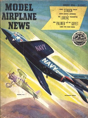 Model Airplane News August 1954