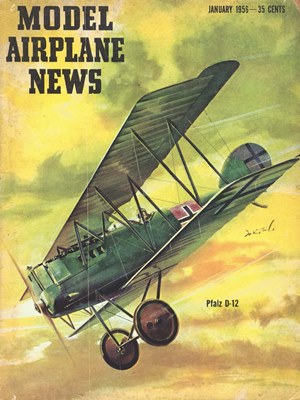 Model Airplane News January 1956