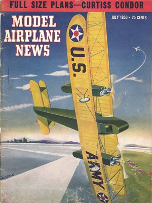 Model Airplane News July 1950
