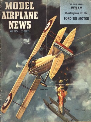 Model Airplane News May 1954