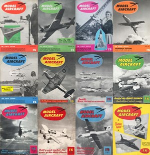 Model Aircraft Index All Plans for Year 1955