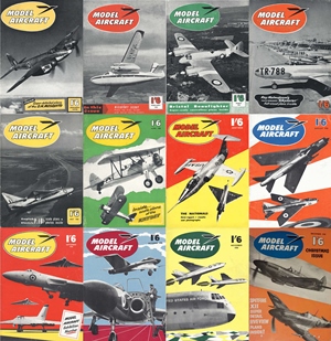 Model Aircraft Index All Plans for Year 1958