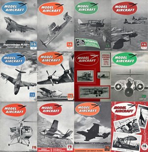 Model Aircraft Index All Plans for Year 1957