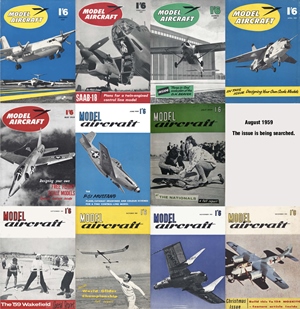 Model Aircraft Index All Plans for Year 1959
