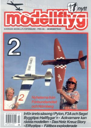 Modelflyvenyt 2003 - 2