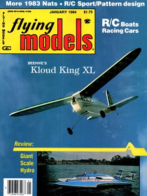 Flying Models January 1984