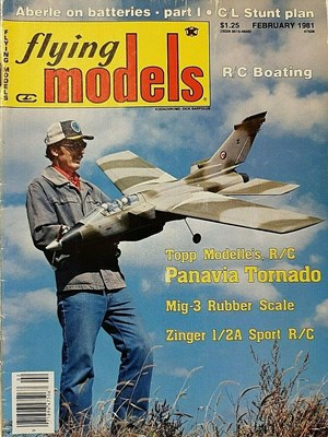 Flying Models February 1981