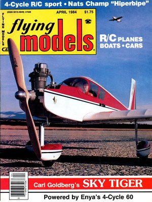 Flying Models April 1984